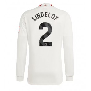 Manchester United Victor Lindelof #2 Tredje trøje 2023-24 Lange ærmer
